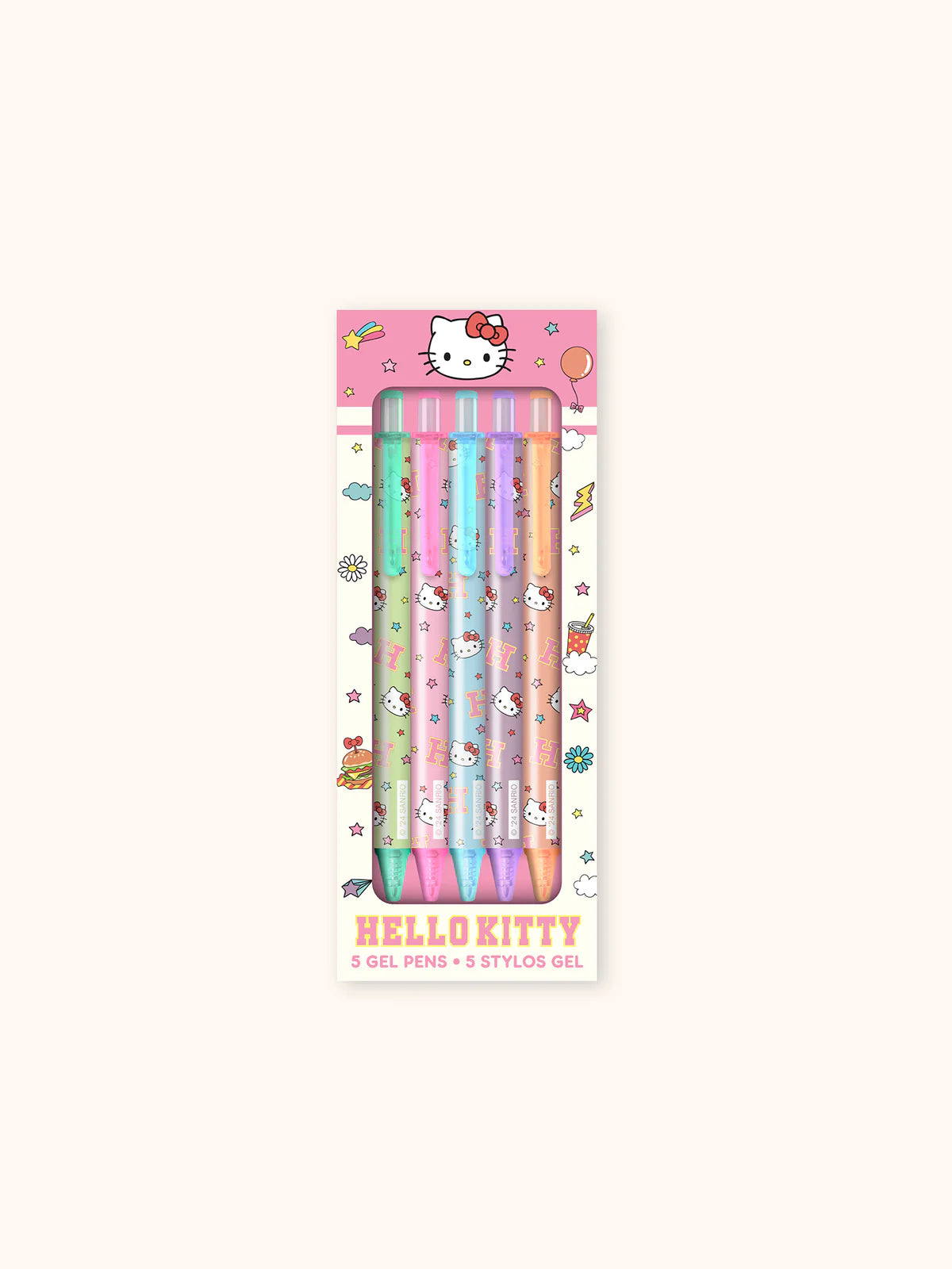 HELLO KITTY COLLEGE LETTERS GEL PEN