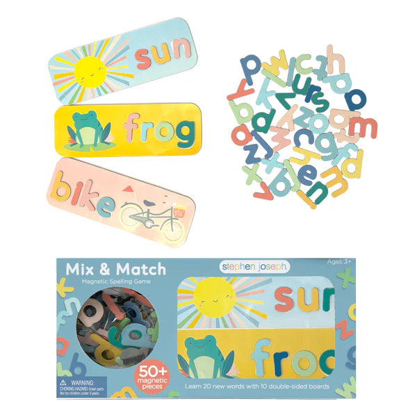 MIX N MATCH MAGNETIC SPELLING GAME