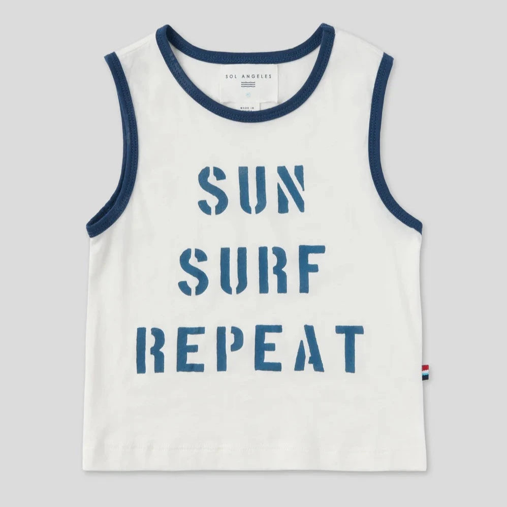 SOL ANGELES KIDS SUN SURF TANK