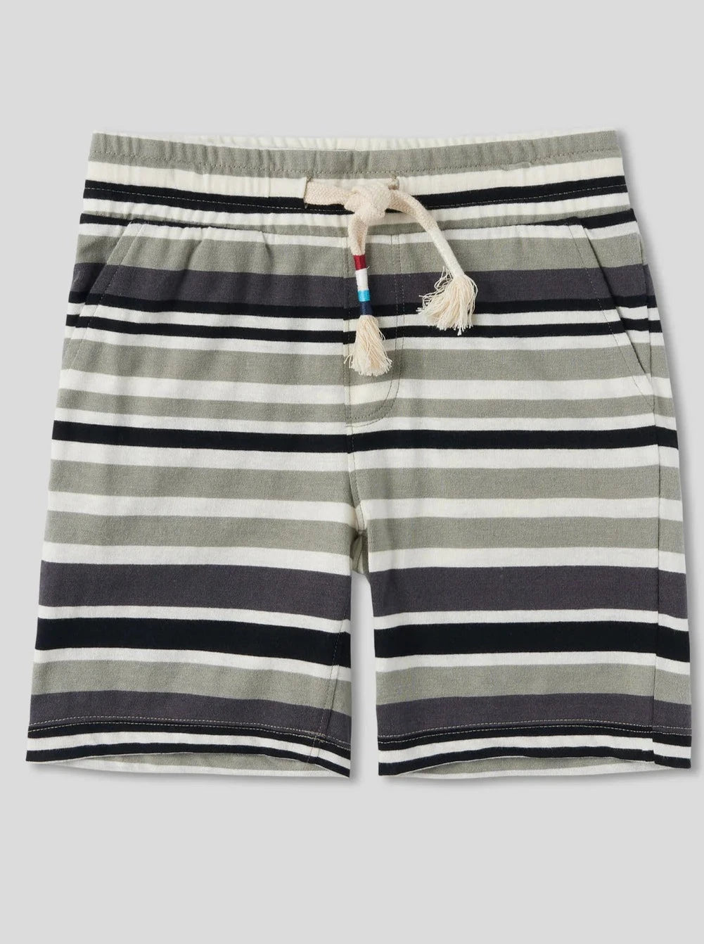 SOL ANGELES KIDS BW STRIPE SHORTS