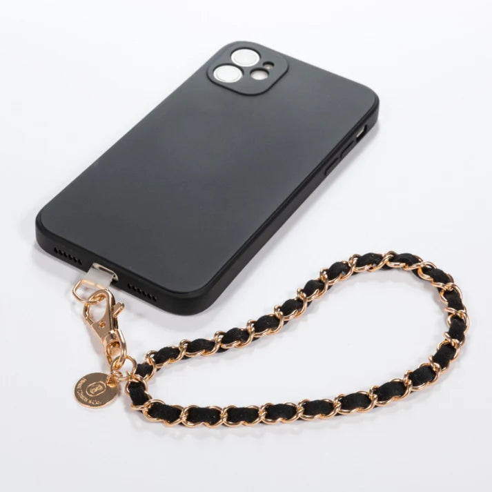 GOLDEN BLACK PHONE WRISTLET