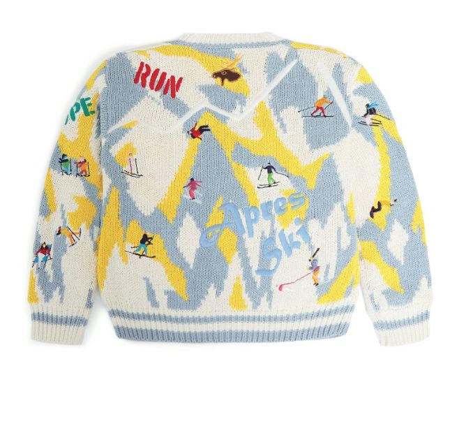 SKI LIGHT BLUE CARDIGAN