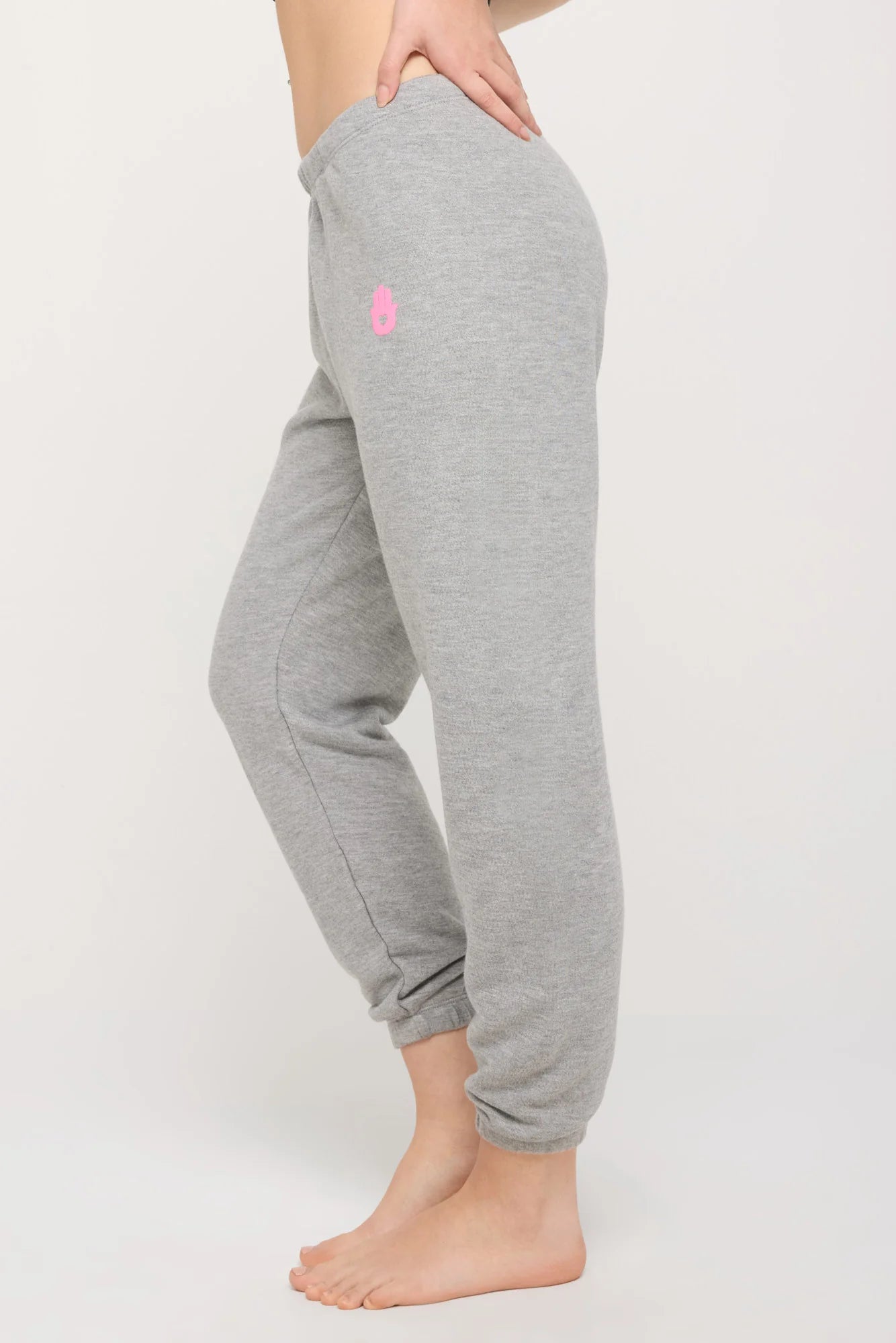 HAMSA LUNA HEATHER ASH SWEATPANT