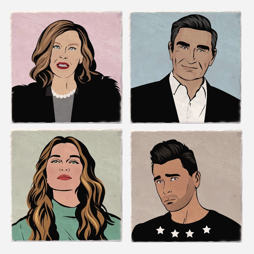 SCHITT'S CREEK COASTER SET