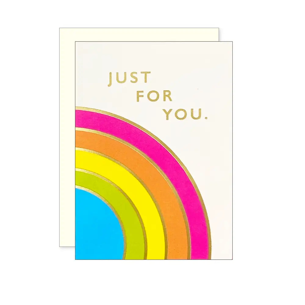 ENCLOSURE RAINBOW FOR YOU MINI CARD