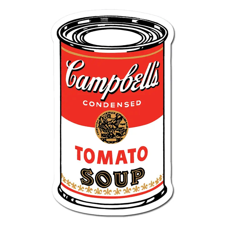 LARGE CAMPBELL'S SOUP CAN STICKER