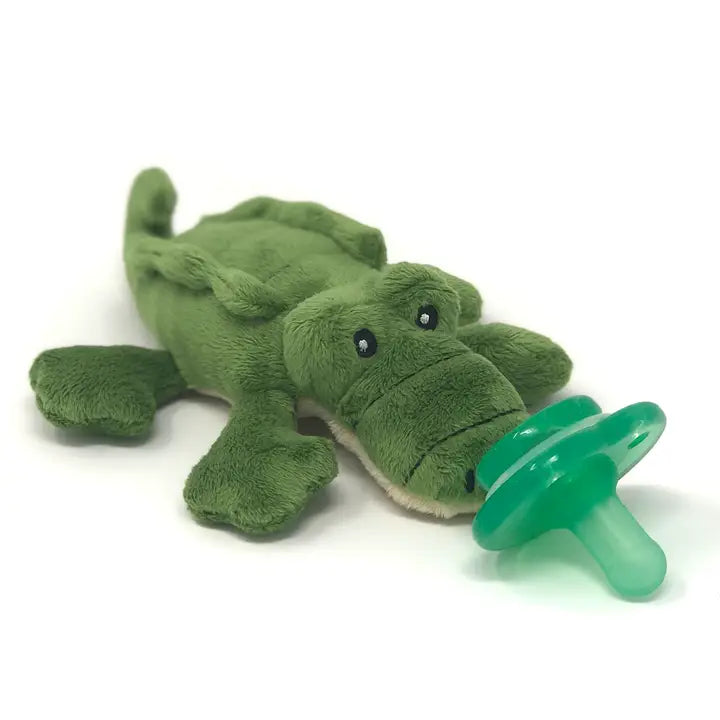 ALLI ALIGATOR PLUSHIES PACIFIER