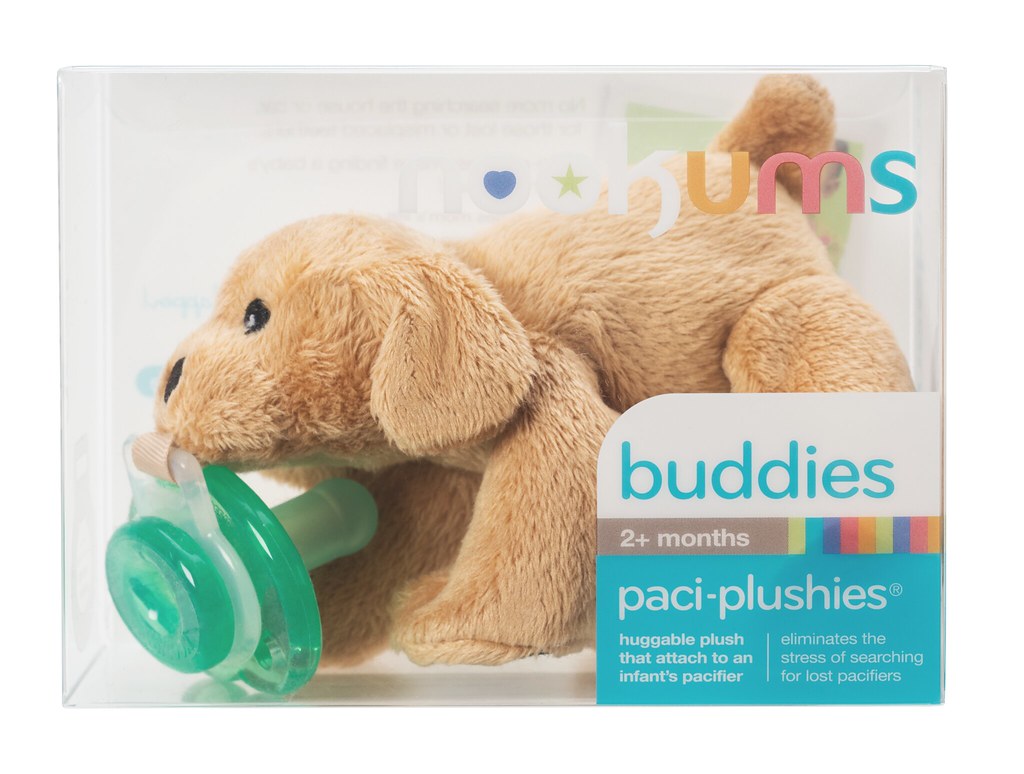 RUFUS PUPPY PLUSHIES PACIFIER