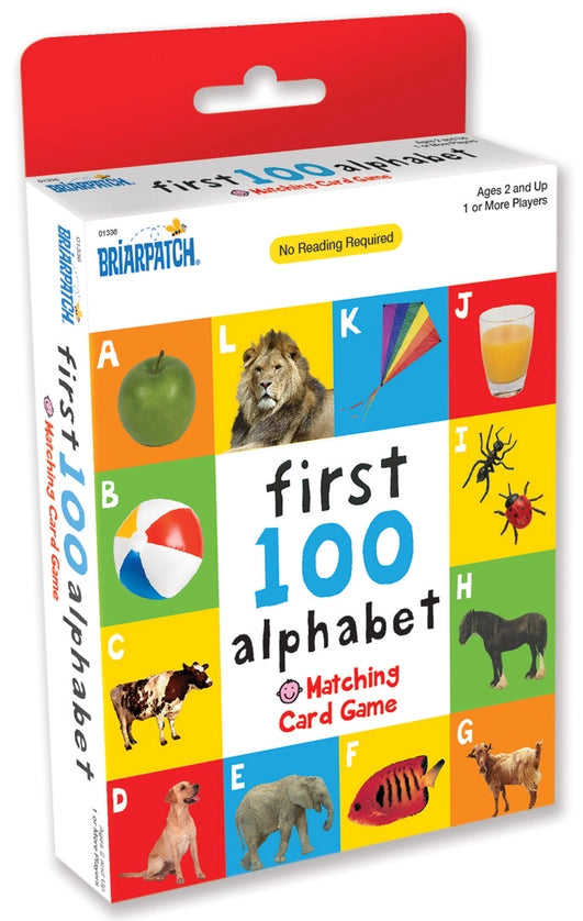 FIRST 100 ALPHABET MATCHING GAME