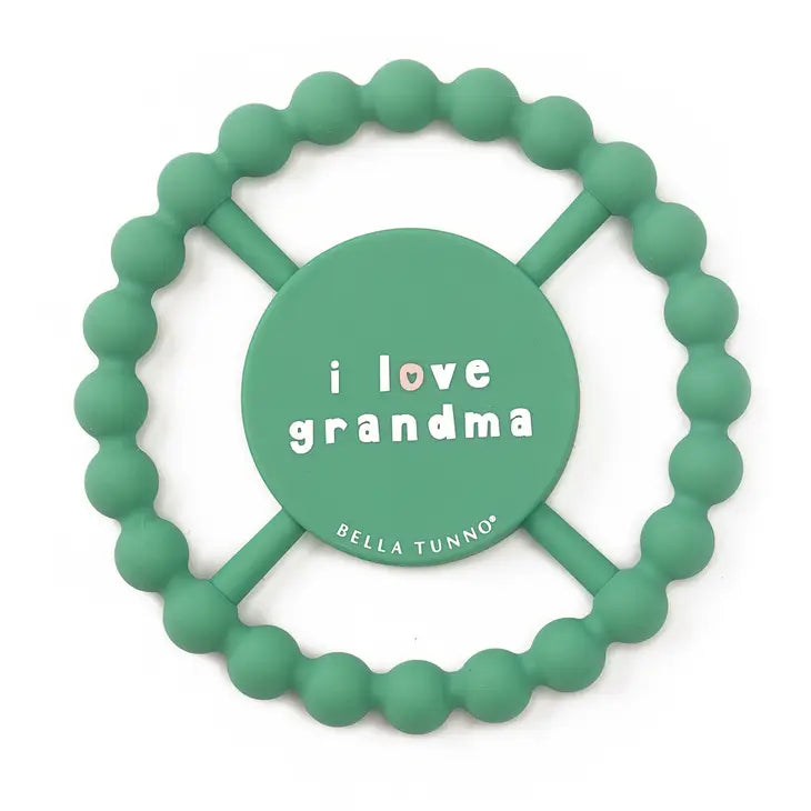 I LOVE GRANDMA TEETHER