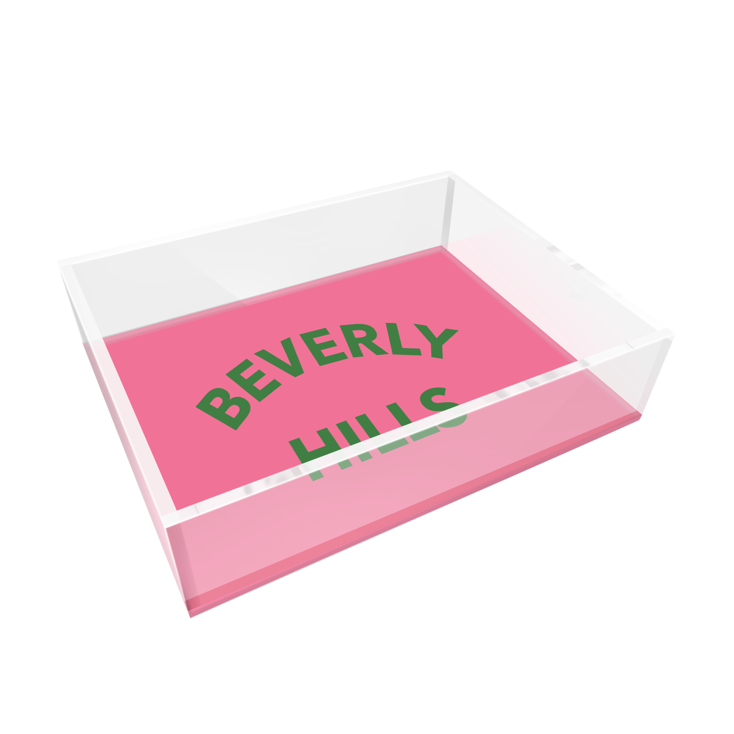 BEVERLY HILLS ACRYLIC TRAY