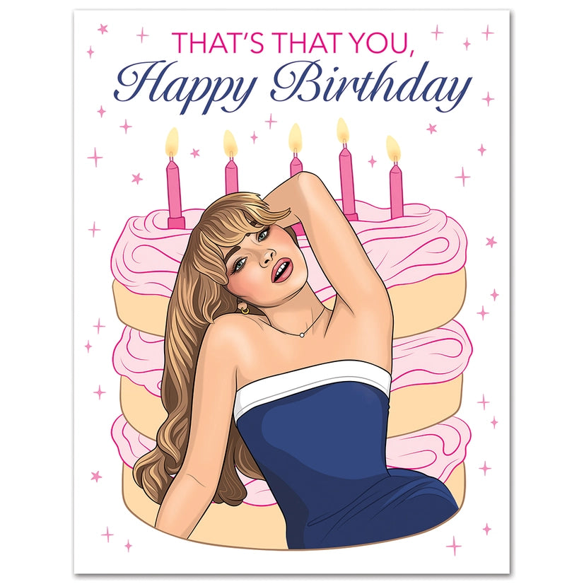 SABRINA THAT'S YOU BIRTHDAY CARD