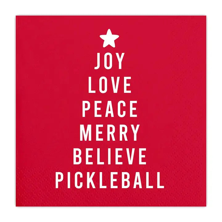 JOY LOVE PICKLEBALL NAPKIN SET