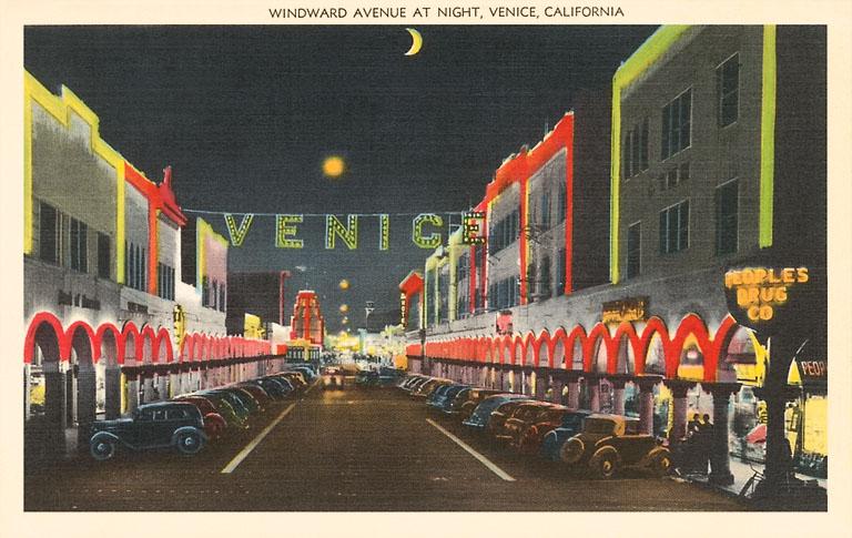 MOON OVER VENICE MAGNET