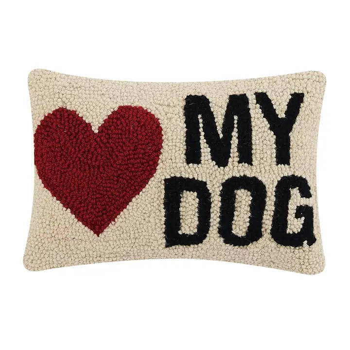 I LOVE MY DOG PILLOW