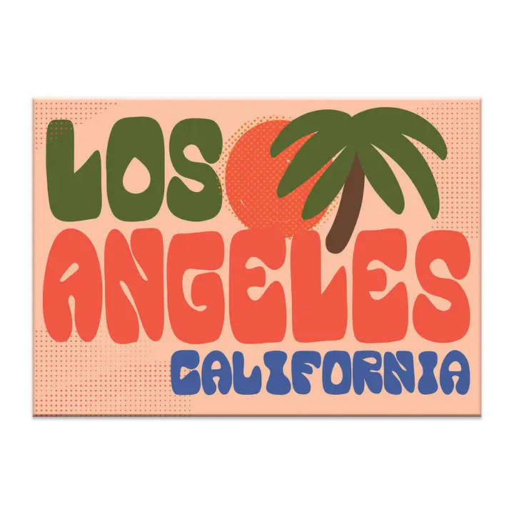 LOS ANGELES PALM TREE MAGNET