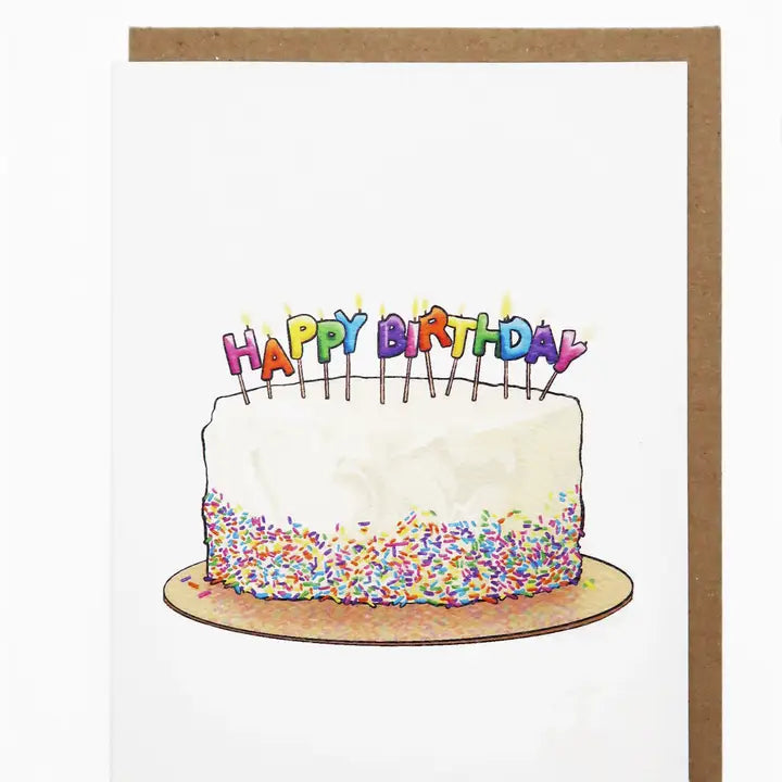 BIRTHDAY CANDLES CARD