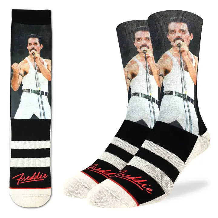 MENS FREDDIE MERCURY SOCKS