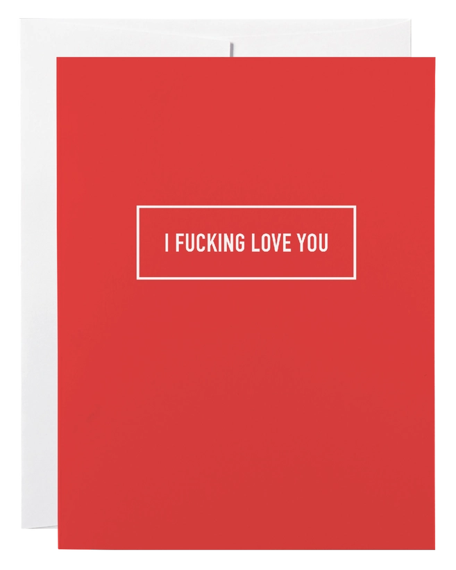 FUCKING LOVE CARD