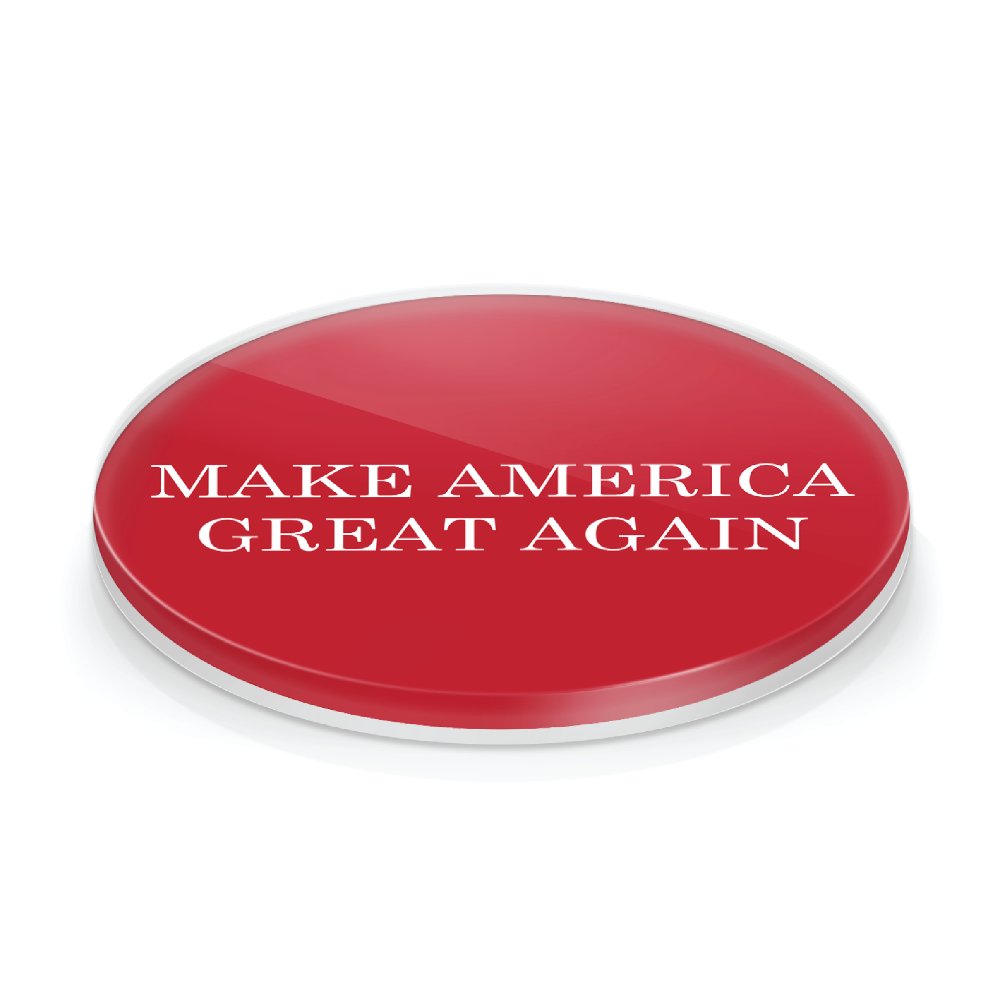 MAKE AMERICA GREAT AGAIN ACRYLIC COASTER - RED