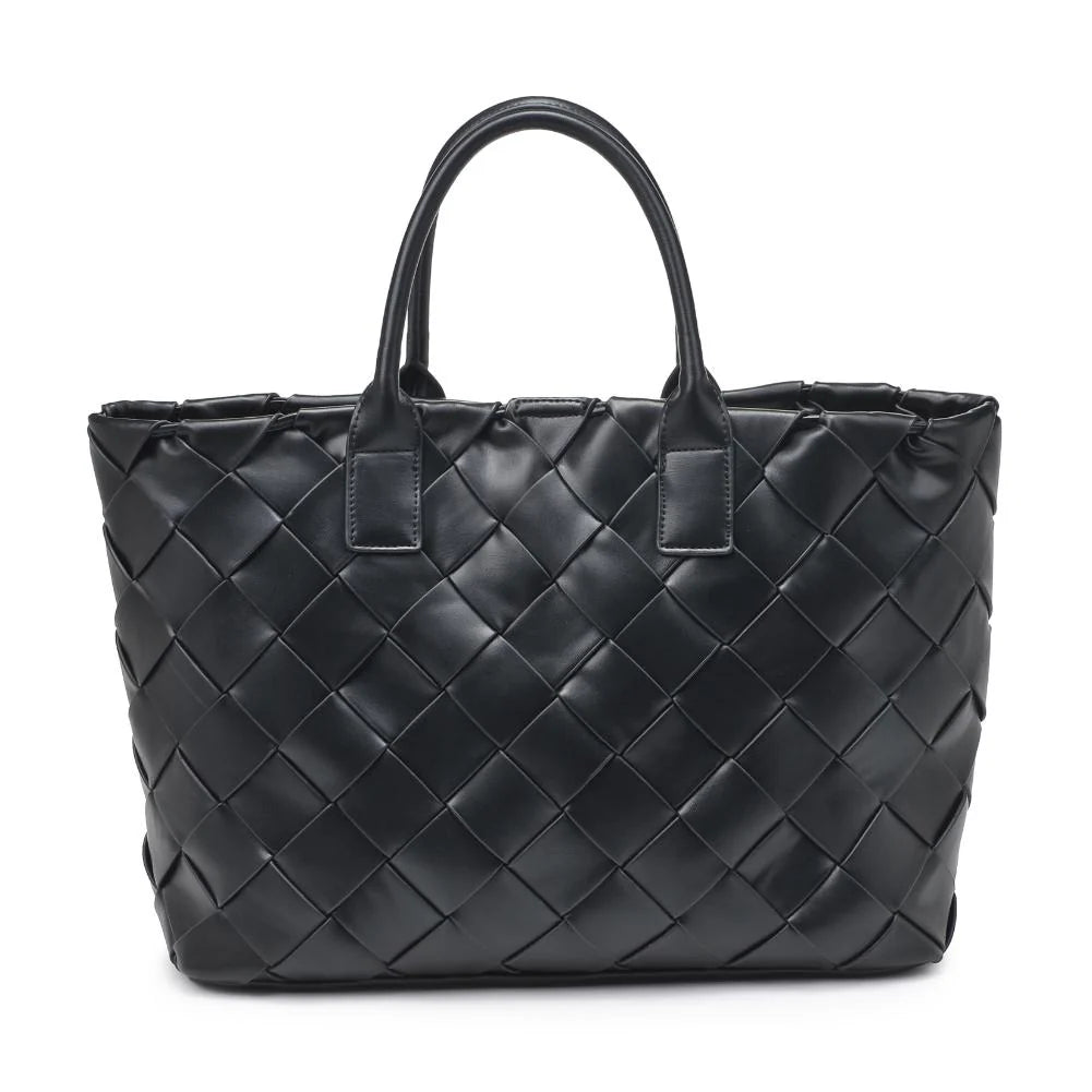 BLACK ADELINE TOTE