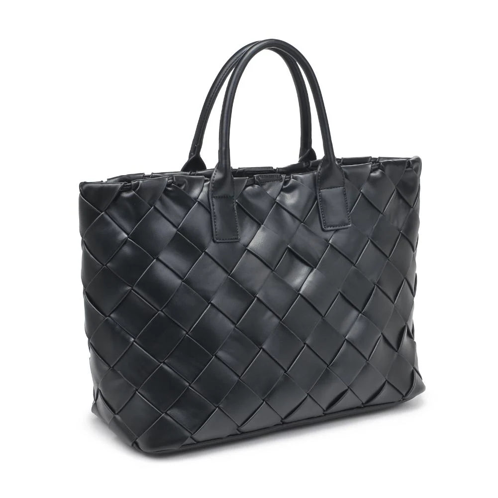 BLACK ADELINE TOTE