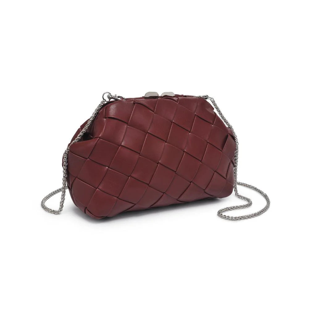 BURGUNDY PAULINE CROSSBODY