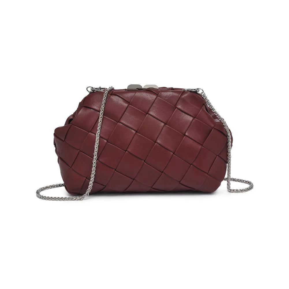 BURGUNDY PAULINE CROSSBODY