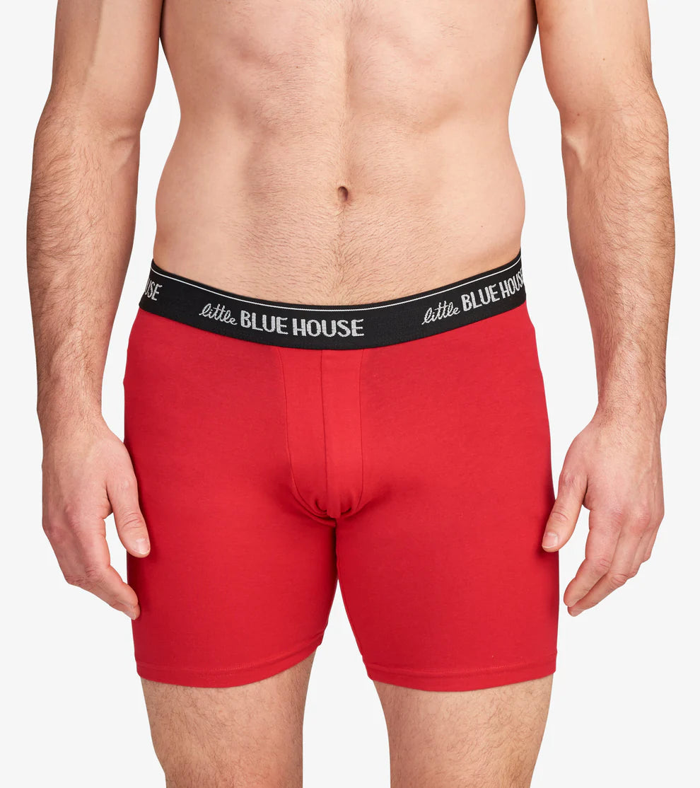 MENS NICE BALLS ORNAMENT BOXER BRIEF