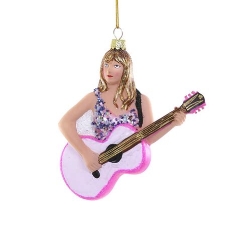 TAYLOR SWIFT WITH GUITAR ORNAMENT