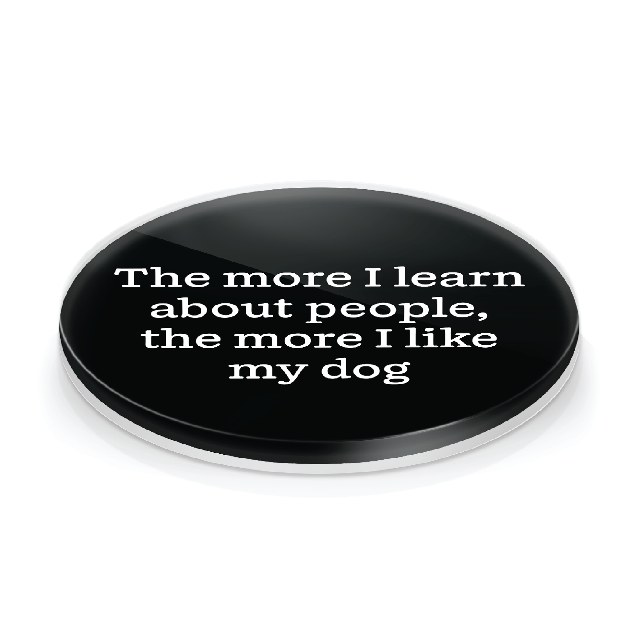 LEARN ABOUT PEOPLE ACRYLIC COASTER