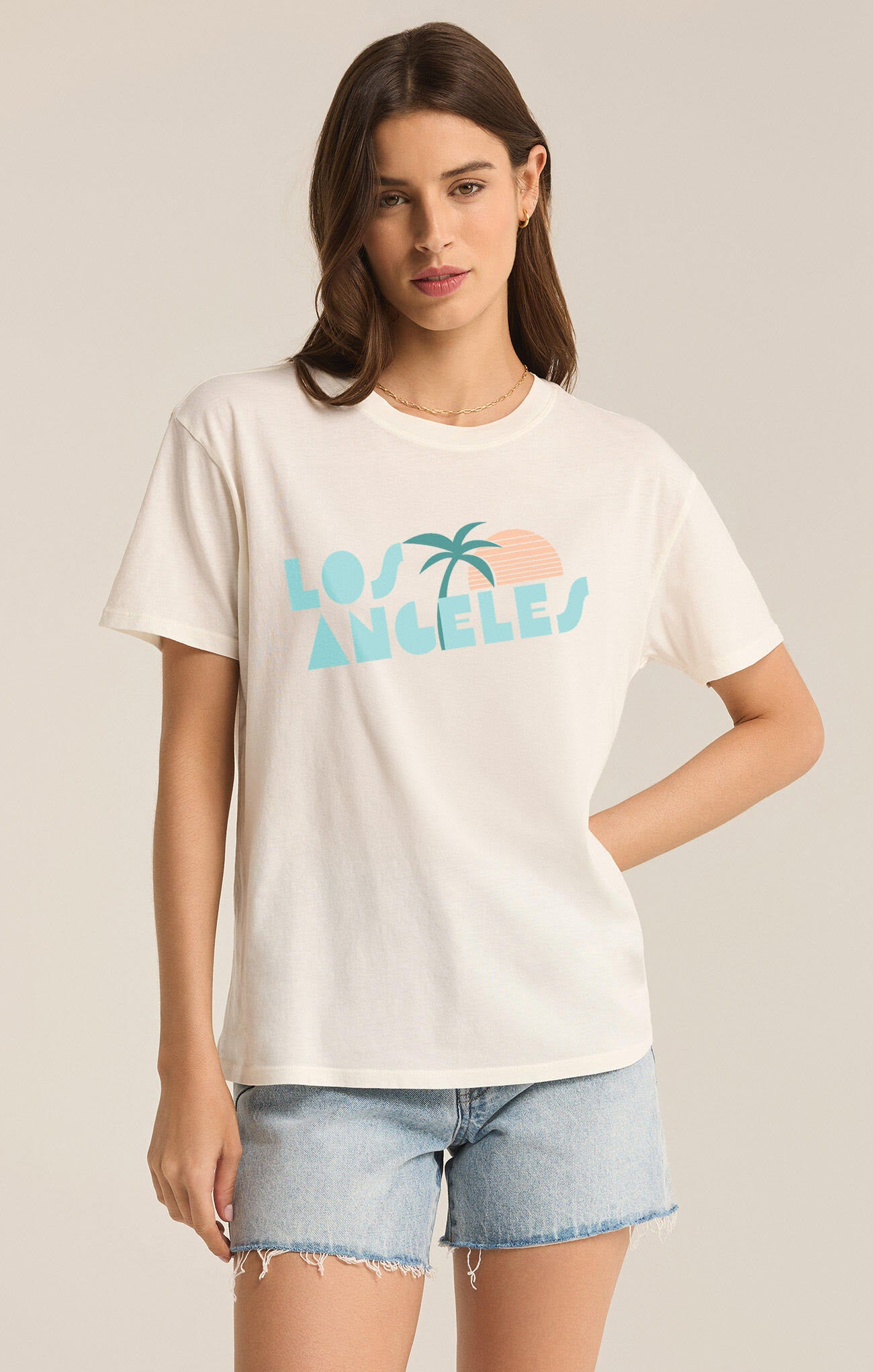 LOS ANGELES PALM BOYFRIEND TEE