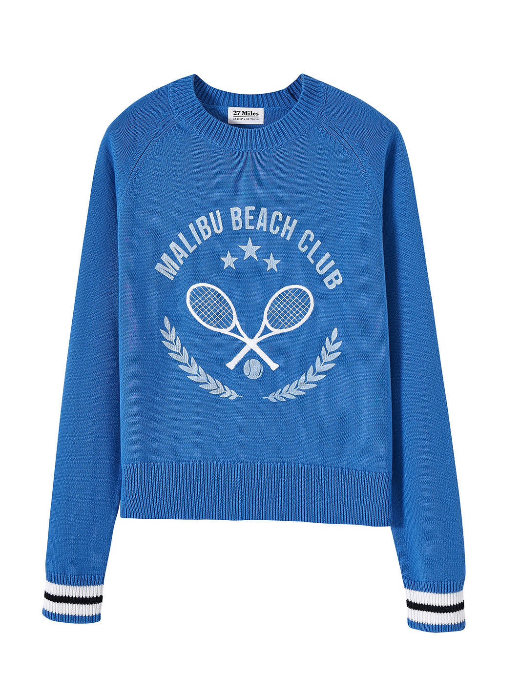 MALIBU BEACH CLUB ROYAL BLUE PULLOVER