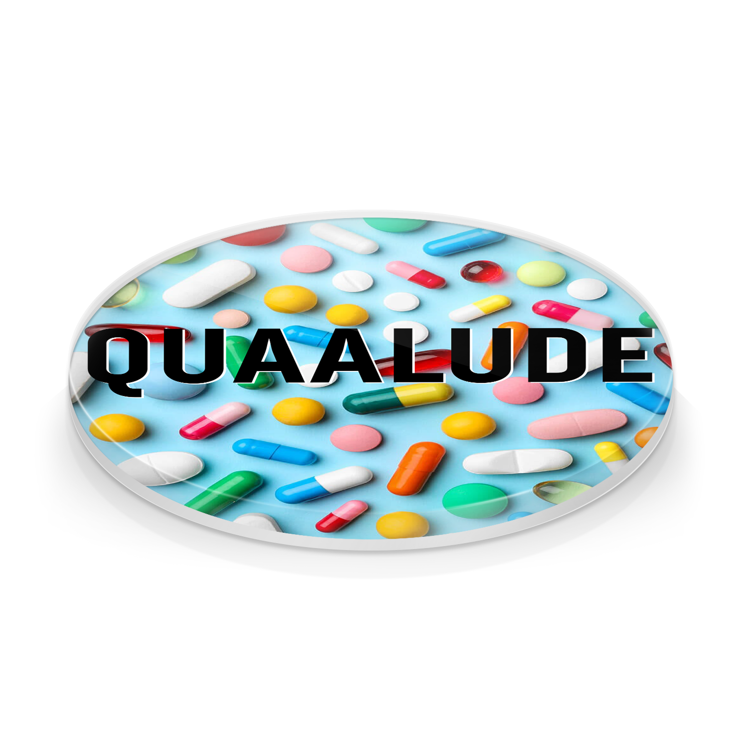 QUAALUDE ACRYLIC COASTER