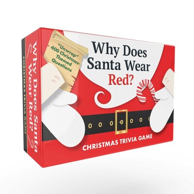 WHY DOES SANTA WEAR RED? TRIVIA GAME