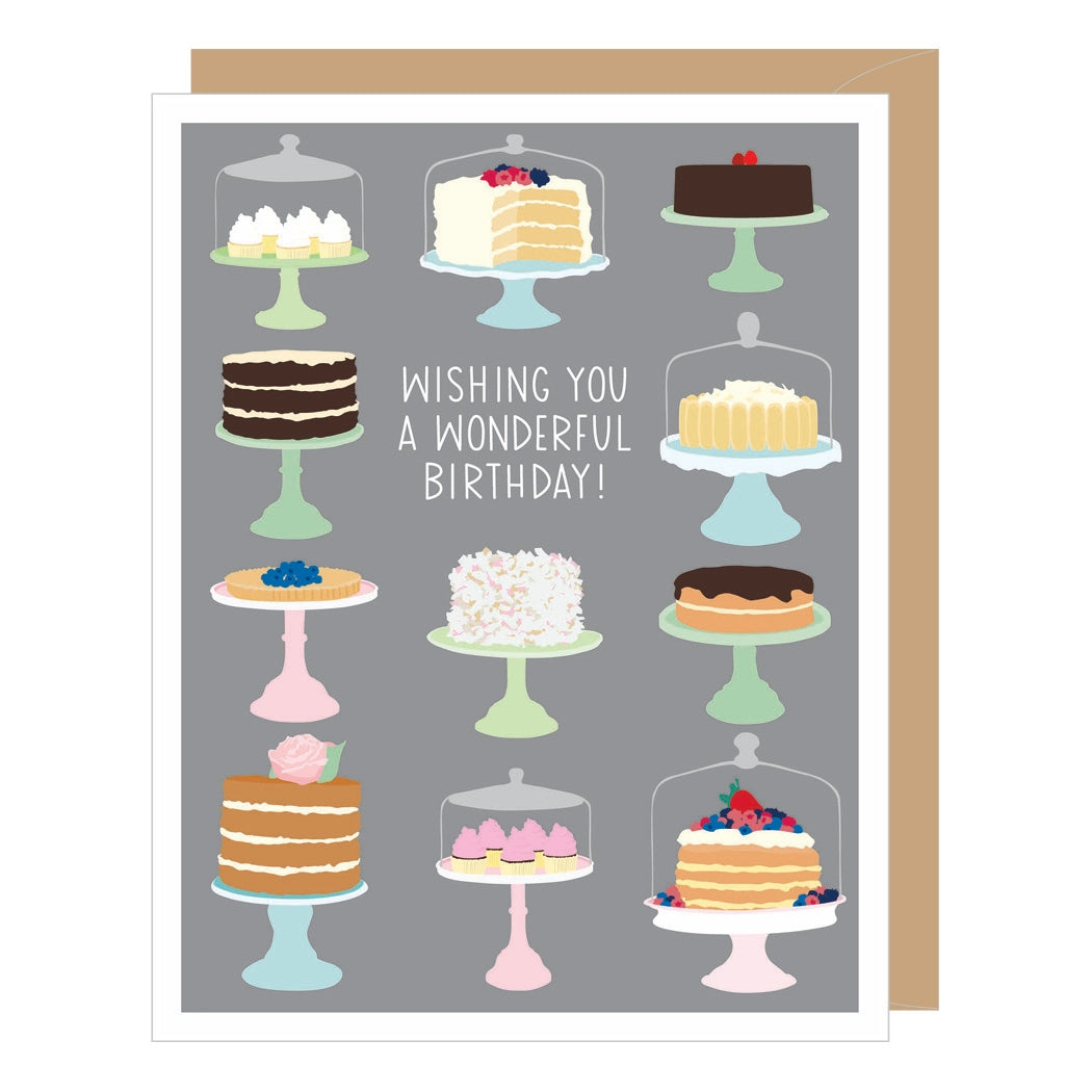 BAKERY CAKES BIRTHDAY CARD