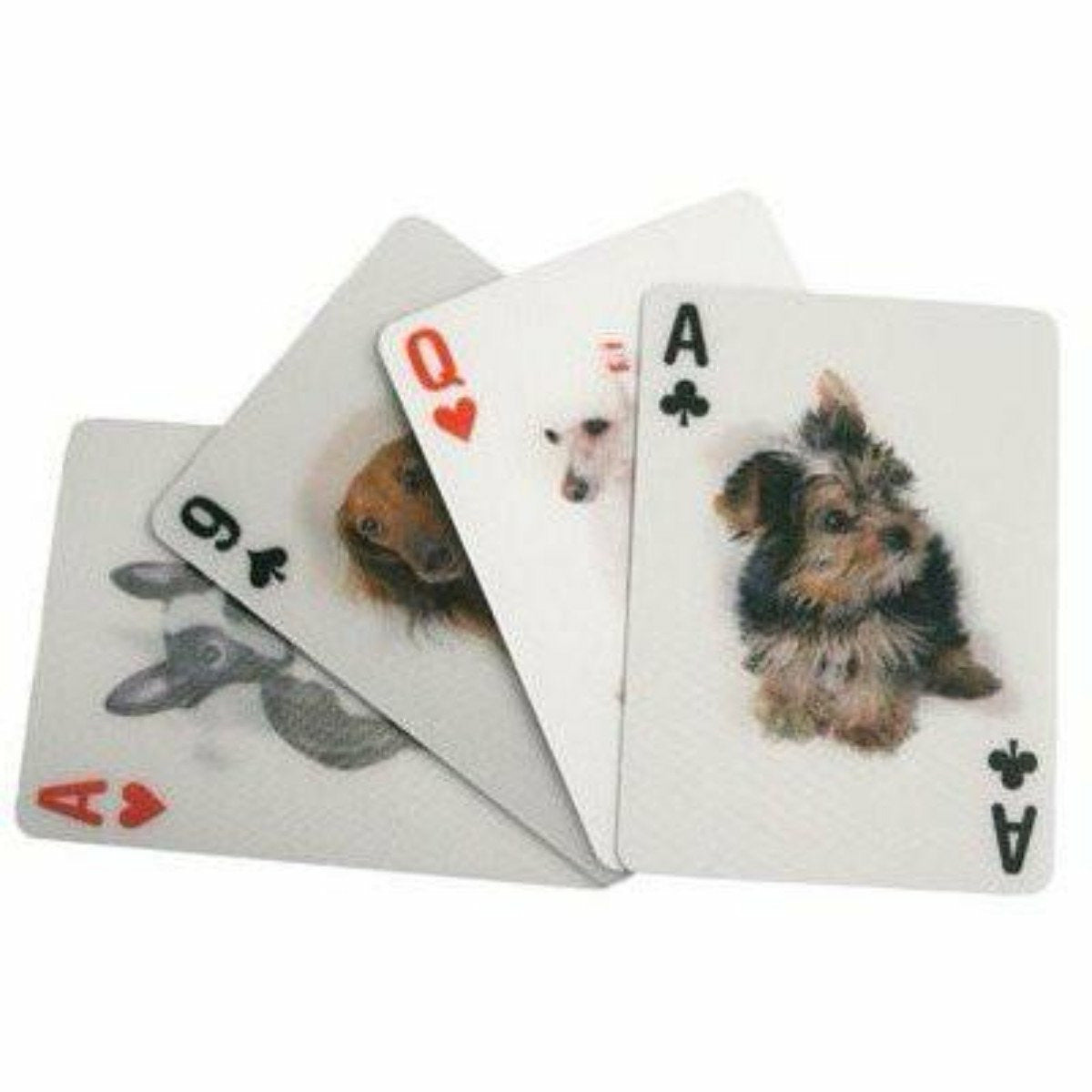 3D DOG PLAYING CARDS-KIKKERLAND-Kitson LA