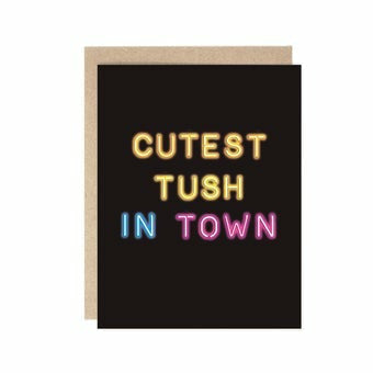 CUTEST TUSH CARD-DRAWN GOODS-Kitson LA