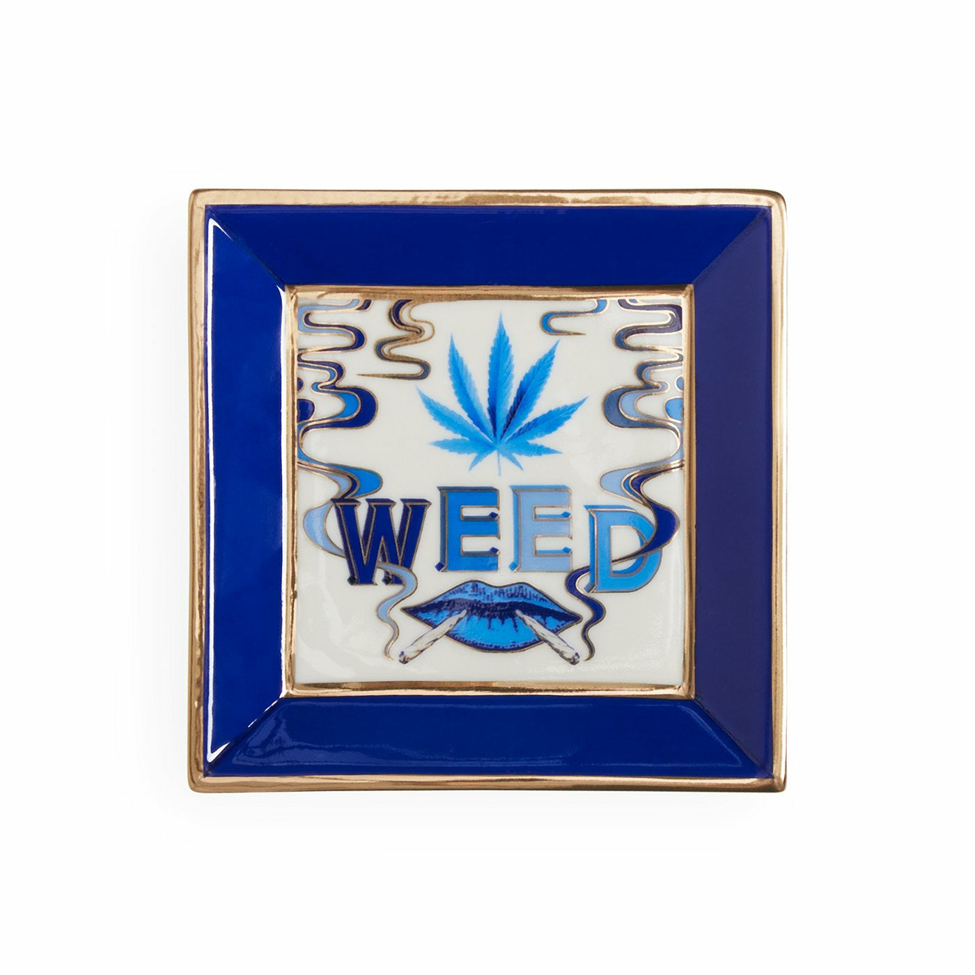 DRUGGIST WEED SQUARE TRAY-JONATHAN ADLER-Kitson LA