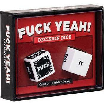 F*CK YEAH! DECISION DICE-HACHETTE BOOK GROUP-Kitson LA