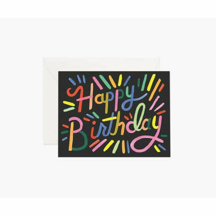 FIREWORKS BIRTHDAY CARD-RIFLE PAPER CO.-Kitson LA