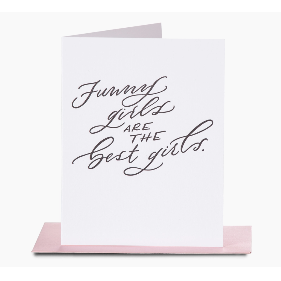 FUNNY GIRLS CARD-PAPER EPIPHANIES-Kitson LA