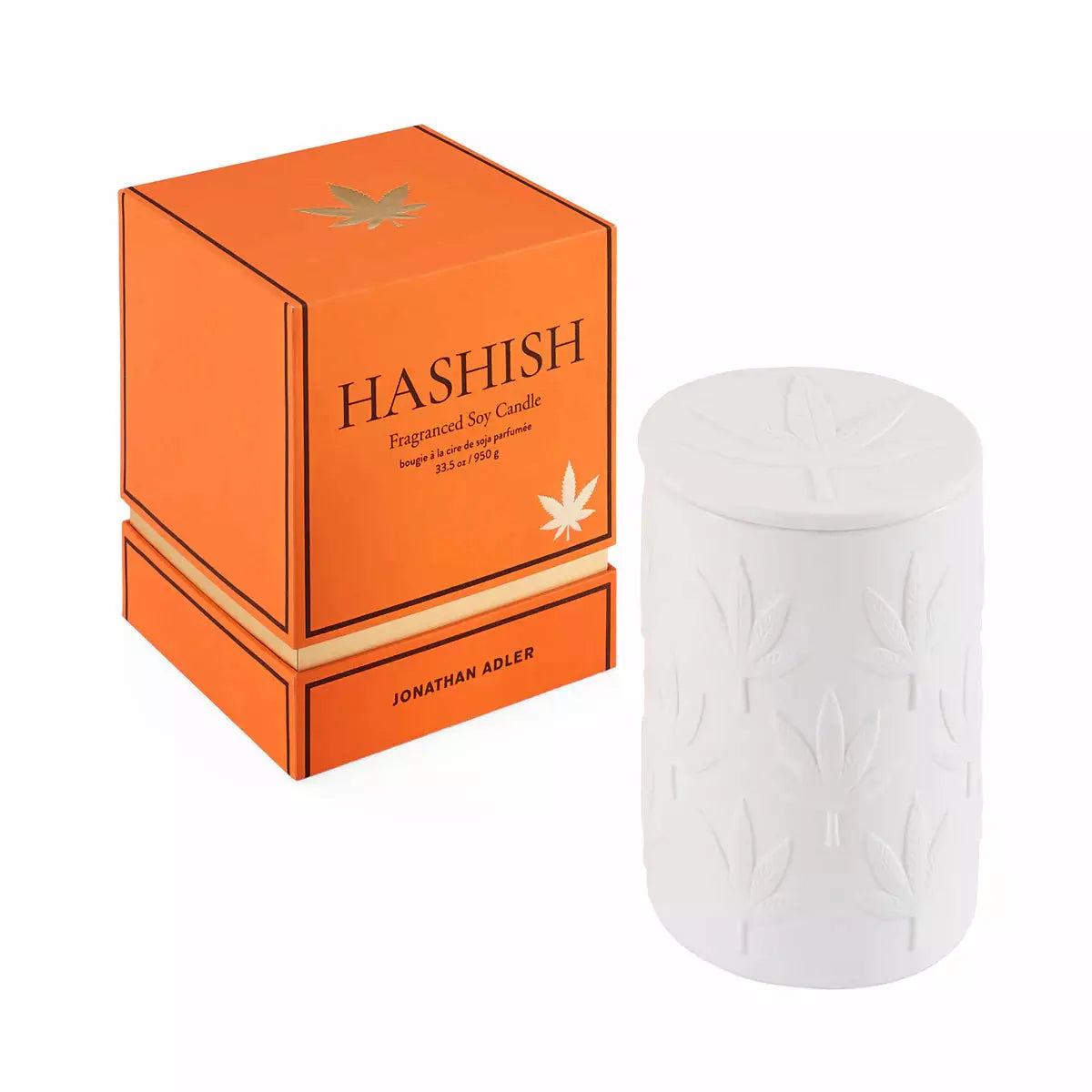 HASHISH THREE-WICK CANDLE-JONATHAN ADLER-Kitson LA