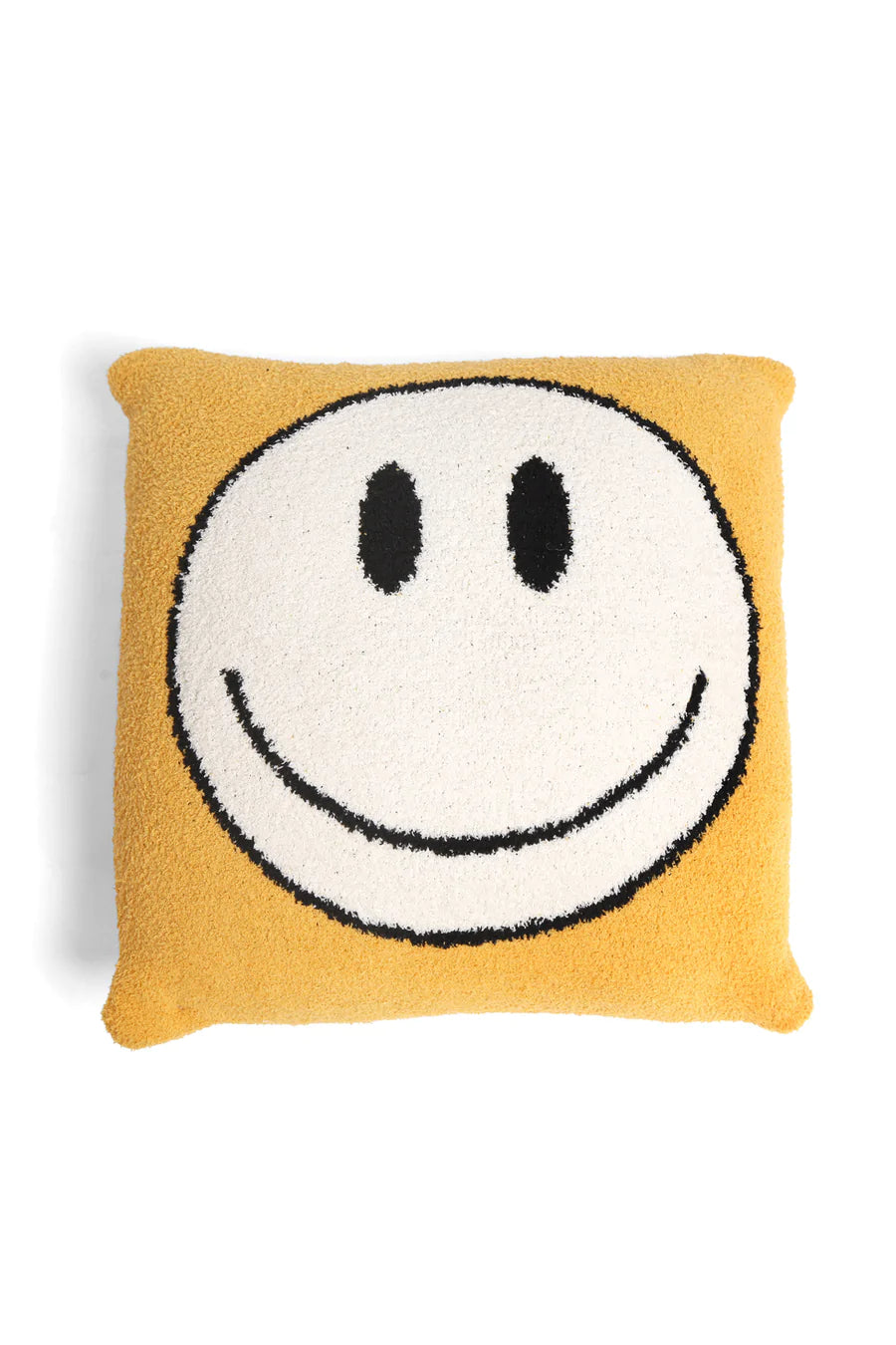 YELLOW HAPPY FACE PILLOW