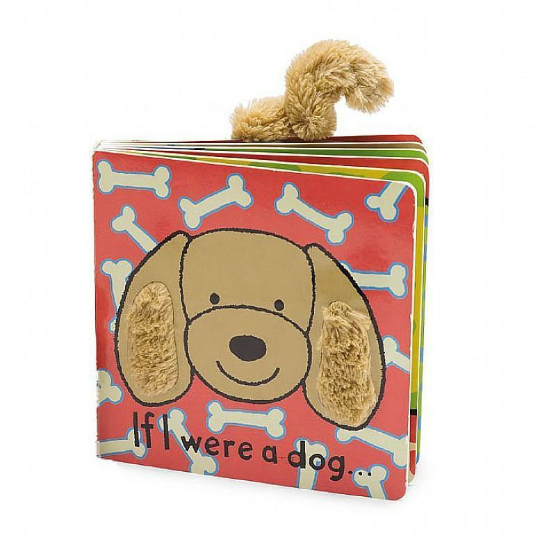 JELLYCAT IF I WERE A DOG (TOFFEE) BOOK-JELLYCAT-Kitson LA