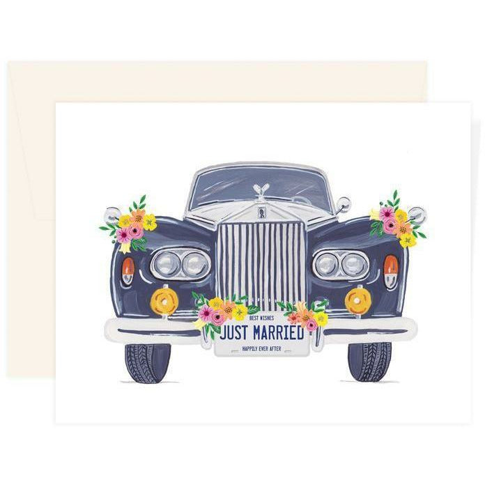 JUST MARRIED CARD-PAIGE & WILLOW-Kitson LA