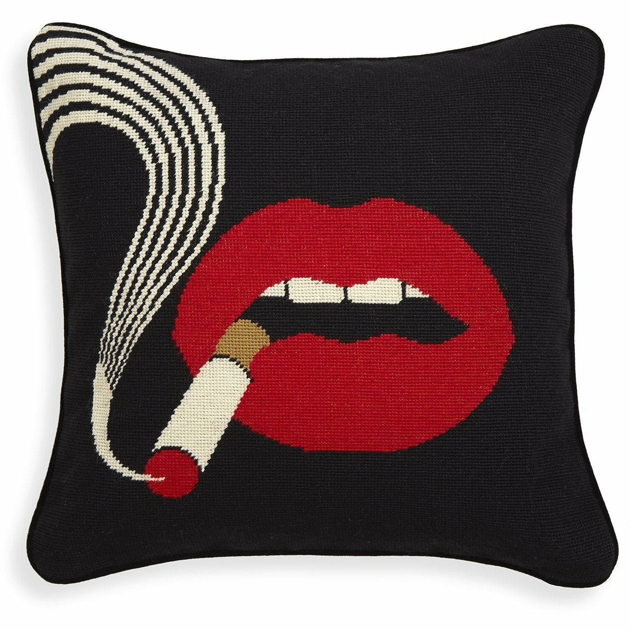 LIPS SMOLDER PILLOW-JONATHAN ADLER-Kitson LA