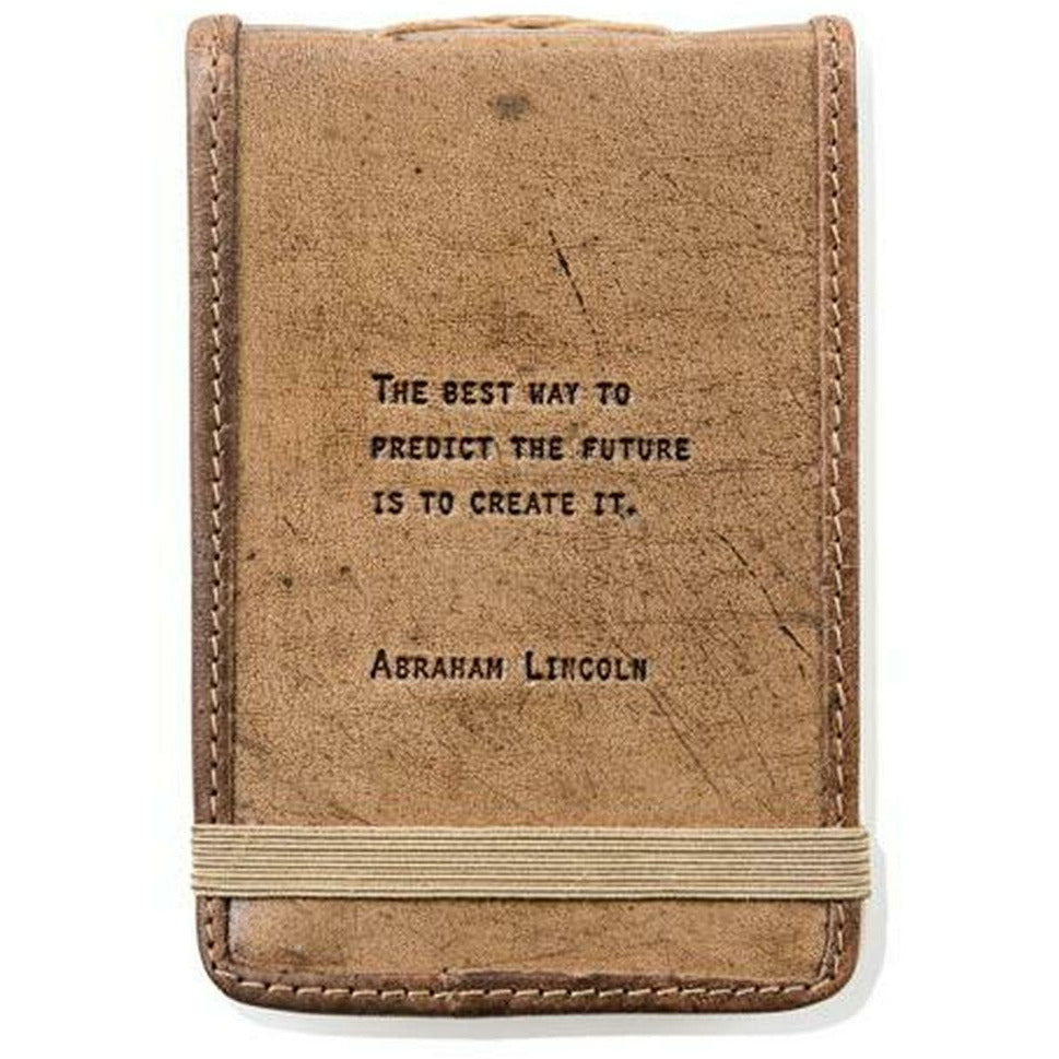 MINI ABRAHAM LINCOLN LEATHER JOURNAL-SUGARBOO DESIGNS-Kitson LA