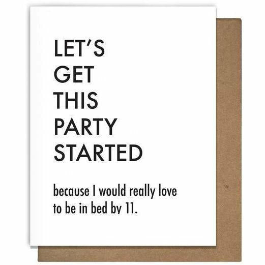 PARTY STARTED CARD-PRETTY ALRIGHT GOODS-Kitson LA