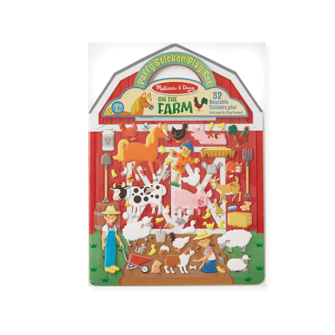 PUFFY FARM STICKERS